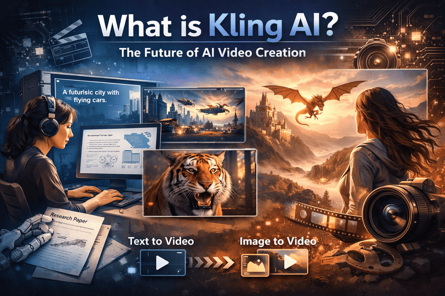 Kling AI Video Generation Interface