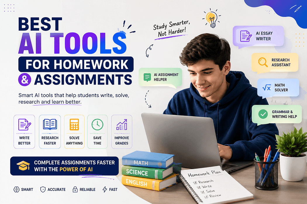 Best AI Tools for Homework and Assignments: A Complete Guide for 2025