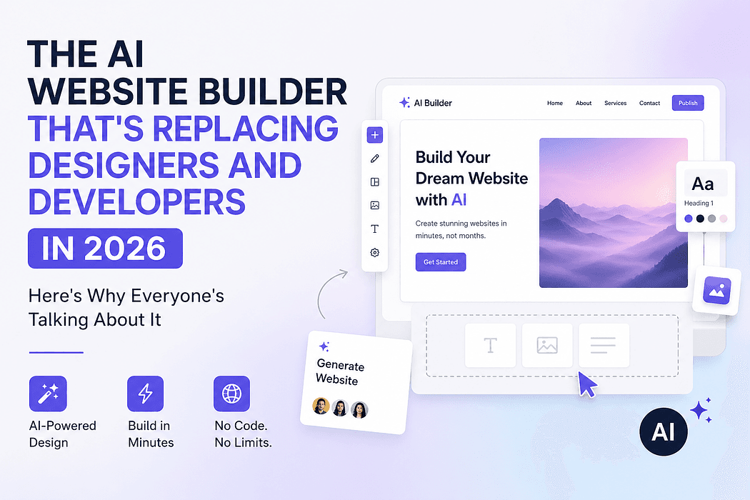 The AI Website Builder That's Replacing Designers and Developers in 2026 – Here's Why Everyone's Talking About It
