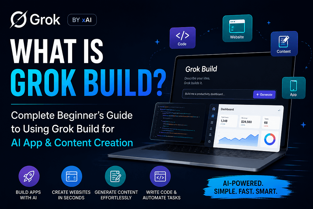 What Is Grok Build? Complete Beginner’s Guide to Using Grok Build for AI App & Content Creation