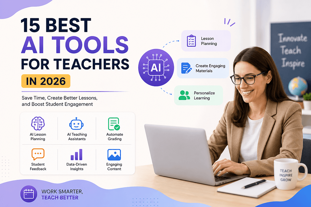 15 Best AI Tools for Teachers in 2026: Save Time, Create Better Lessons, and Boost Student Engagement