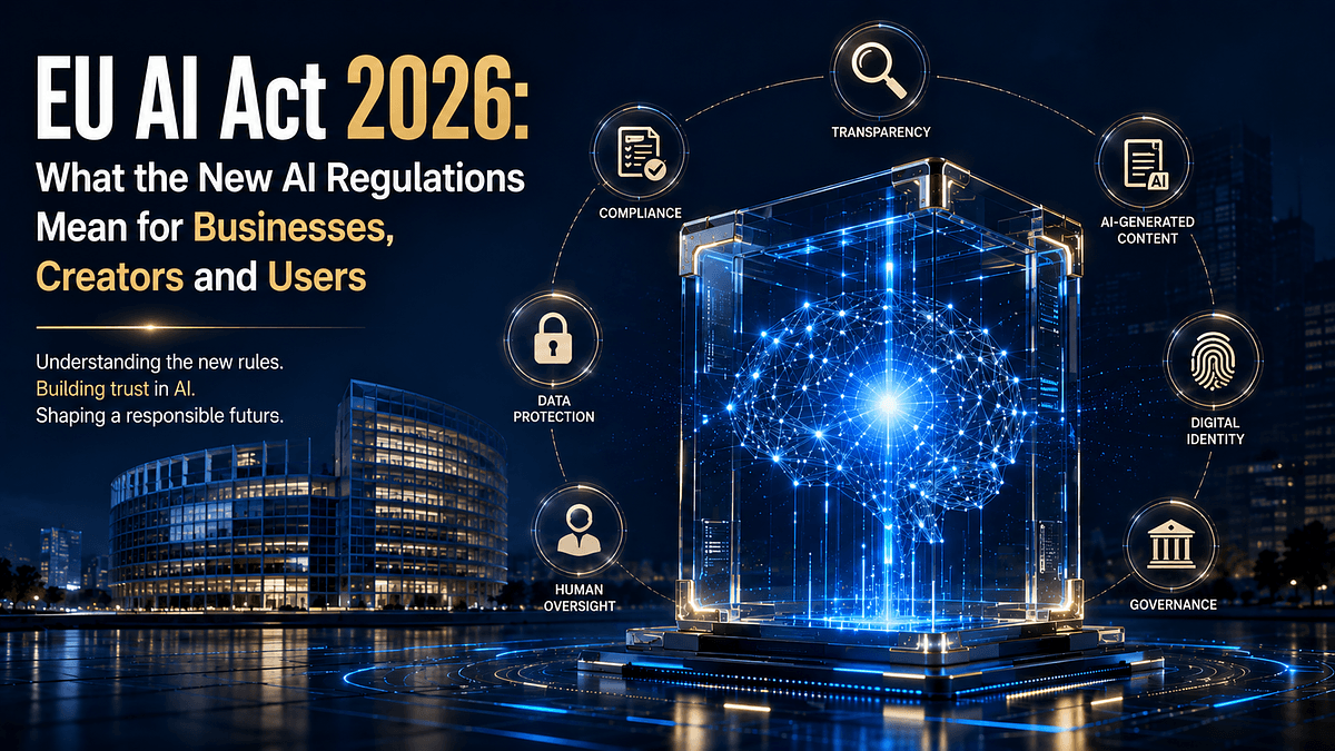EU AI Act 2026: What the New AI Regulations Mean for Businesses, Creators and Users