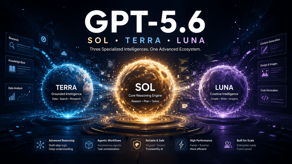 GPT-5.6 Review: Inside OpenAI's Sol, Terra, and Luna, the Most Powerful AI Models Yet