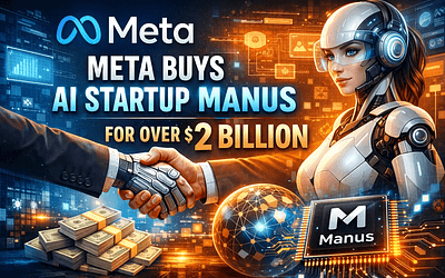 Meta Buys AI Startup Manus for More Than $2 Billion