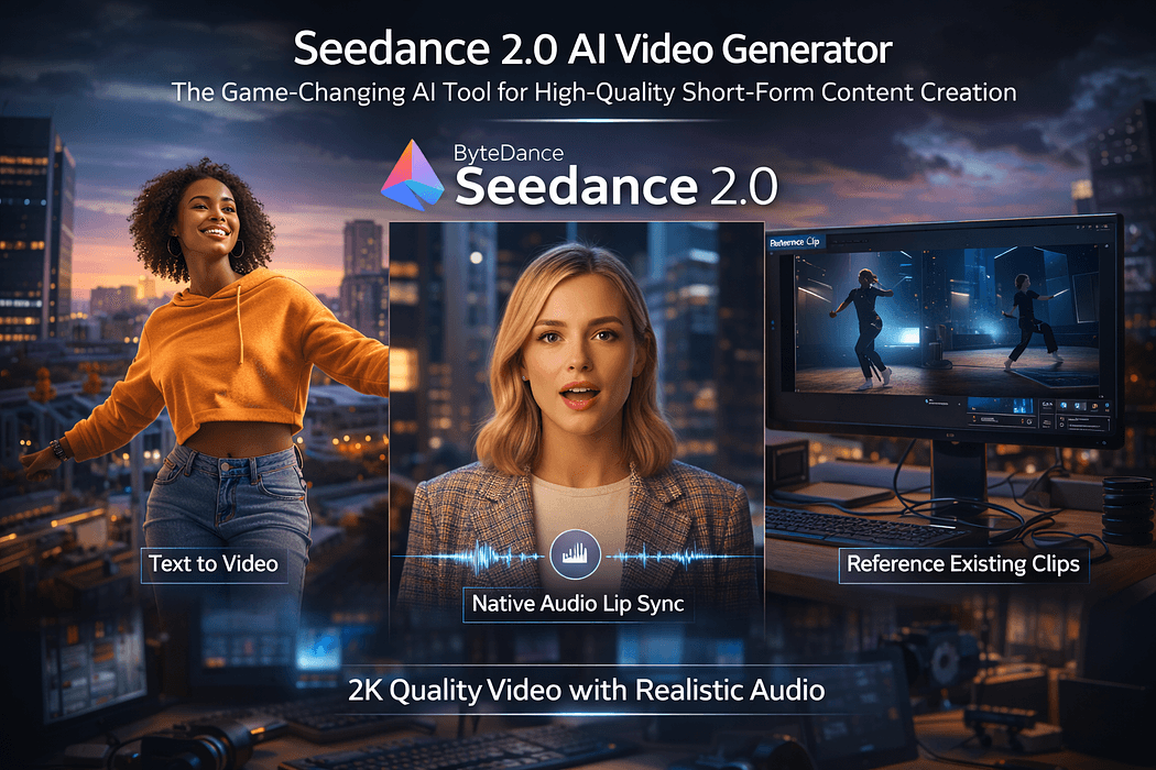 Seedance 2.0 Explained: ByteDance’s AI Video Generator Redefining Short-Form Content Creation