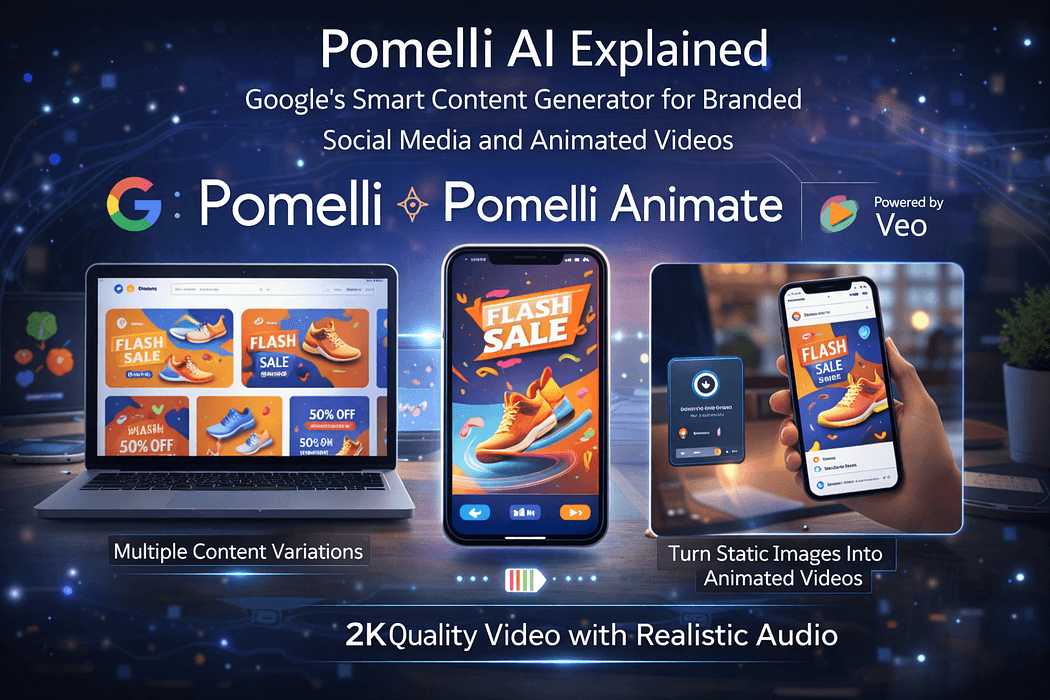 Pomelli AI Explained: Google’s Smart Content Generator for Branded Social Media and Animated Videos