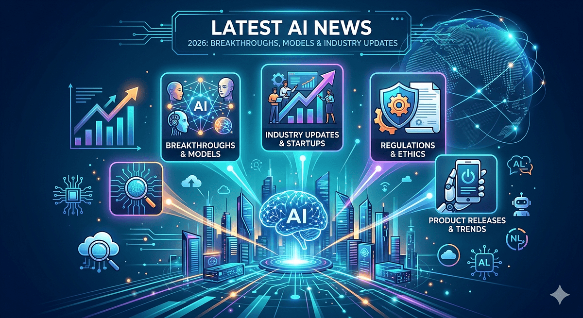 Latest AI News 2026: Biggest AI Breakthroughs, New Models, and Industry Updates This Month